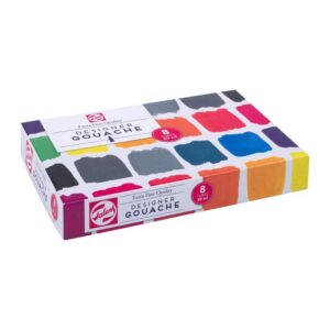 Set Colori Tempera Talens Gouache Extra Fine, 8 tubetti da 20ml - 2