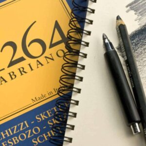 Fabriano Blocco per Schizzi “Linea1264” – spirale Lato Lungo - 4