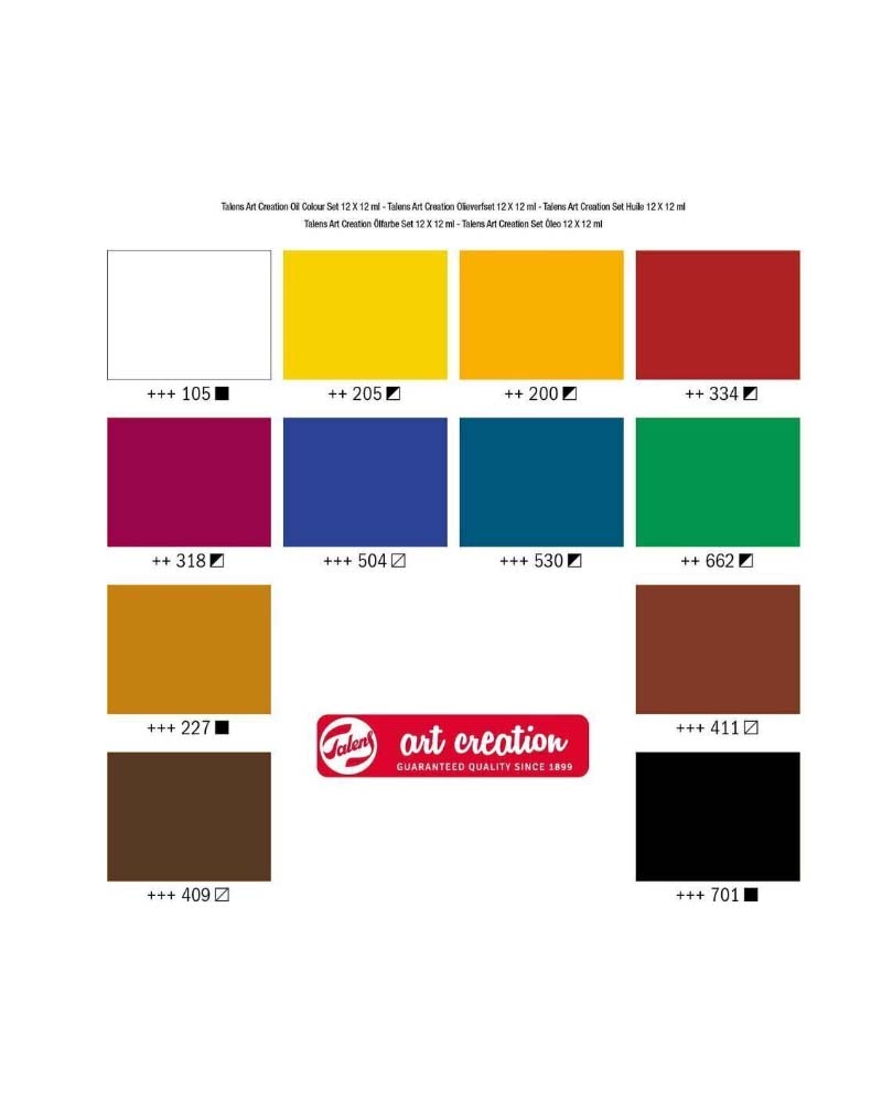 Set Colori a Olio Talens Art Creation, 12 tubetti da 12ml - 3