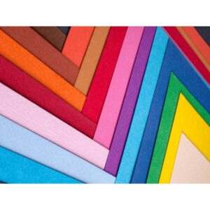 Fabriano Fogli di Cellulosa – Cartoncino Colorato ELLE ERRE Liscio/Ruvido 220gr - 1