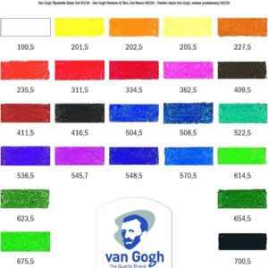 Van Gogh Set Pastelli ad olio – set da 12 – 24 – 60 pz - 2