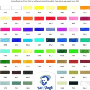 Van Gogh Set Pastelli ad olio – set da 12 – 24 – 60 pz - 3