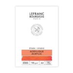 Lefranc Carta per Acrilico – Blocco Studio Acrilico di Qualità Superiore