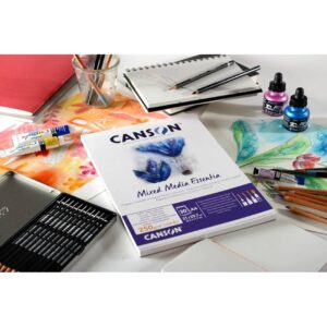 Blocco Carta Canson Mixed Media Essentia, 250 gr - 2