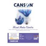Blocco Carta Canson Mixed Media Essentia, 250 gr