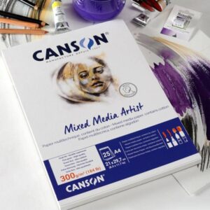 Canson Blocco da Disegno Mixed Media Artist, 300 gr - 4