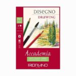 Fabriano Blocco da Disegno Accademia, Grana Naturale, 30 Fogli, 200gr