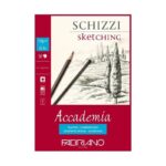 Blocco Schizzi Fabriano Accademia, Grana Naturale, 50 fogli, 120gr