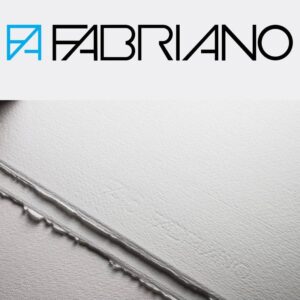 Fogli Sfusi per Acquerello Fabriano 5 – Carta per Acquerello Fabriano 300g – 50 x 70, Grana Fine