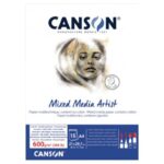 Canson Blocco da Disegno Mixed Media Artist, 600 gr
