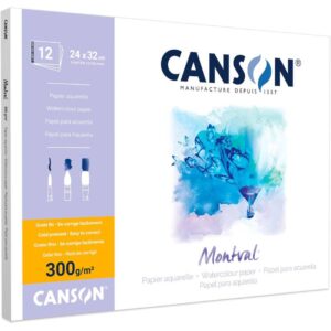 Album Canson Carta per Acquerello: Montval Grana Fine Collato 1 Lato - 2