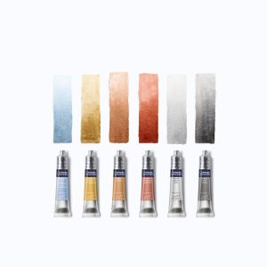 Cotman Acquerelli in Tubetto – Set Metallici da 6 Pezzi - 5