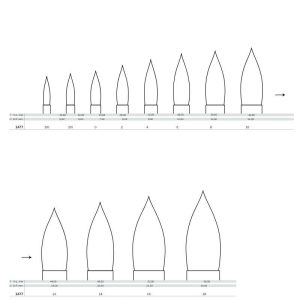 Tintoretto Pennelli per Acquerello: Bombasino Magneto Serie 1477 - 1