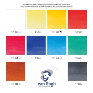 Set di Acquerelli Van Gogh – Confezione con 10 Colori in Tubetto da 10 ml - 3
