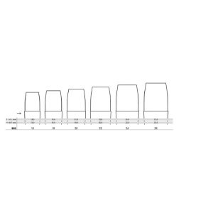 Tintoretto Pennelli Pelo di Bue Extra – Serie 999 – Pennello Piatto - 2