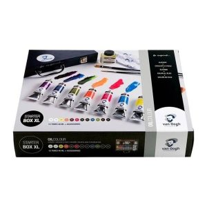 Van Gogh Colori ad Olio Professionali – Starter Box XL Set di Colori ad Olio 12 x 40 ml - 2