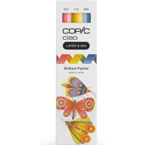 foto di Set Pennarelli Copic - Marker Layer&Mix - Ciao Brilliant Palette