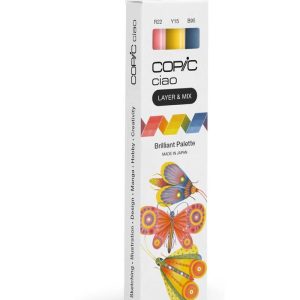 Set Pennarelli Copic – Marker Layer&Mix – Ciao Brilliant Palette - 1