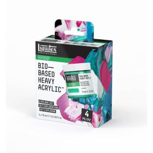 Set Colori Acrilici Liquitex Bio-Based Heavy Acrylic Scoperta 4x75ml - 1