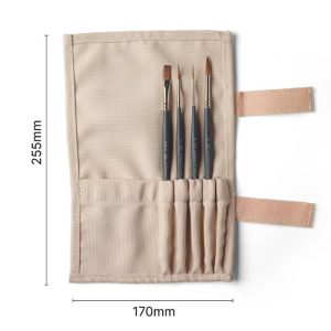 Set Pennelli Winsor & Newton – Confezione da 4 Pennelli Sintetici Professionali per Acquerello - 4