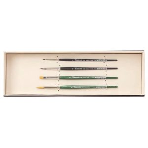 Kit 4 Pennelli ‘Enzo Forgione’ in prestigioso cofanetto – Tintoretto - 1