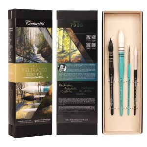 foto di Tintoretto Pennelli per Acquerello - KIT Feltracco Essential