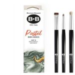 Borciani e Bonazzi Pennelli Professionali - Pastel Brushes Kit 3 per Dettagli