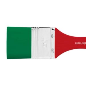 Borciani e Bonazzi Pennellessa Piatta Sintetica Verde – Serie 404 - 2