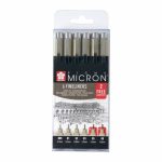 Sakura Pennarelli Professionali: Sakura Pigma Micron Fineliners - 4 + 2 Gratuiti