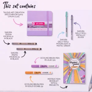 Set Royal Talens Happiness Journal - 2