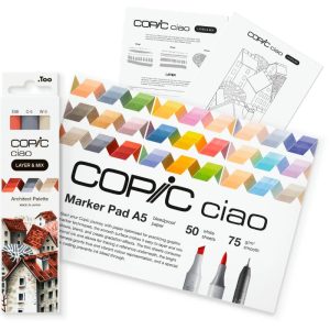 foto di Pennarelli COPIC CIAO Starter Set Layer & Mix - Architect