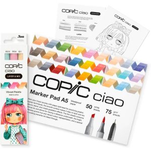 FOTO DI Pennarelli COPIC CIAO Starter Set Layer & Mix - Vibrant - Selezione Manga