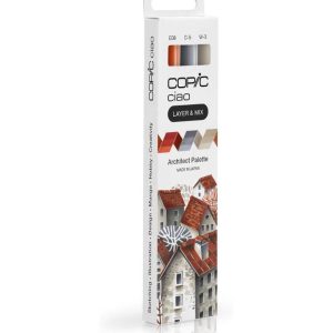 Copic Ciao Set Marker Layer&Mix  Architect Palette, 3 colori - 1