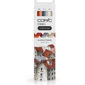 foto di Copic Ciao Set Marker Layer&Mix Architect Palette, 3 colori