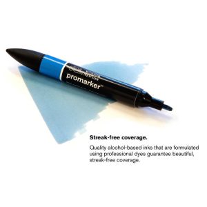 Set Pennarelli Promarker Winsor & Newton Tonalità Cielo – Confezione da 6 - 3