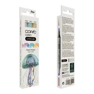 Marker Copic Ciao Pastel Palette – Set di 3 Colori - 3