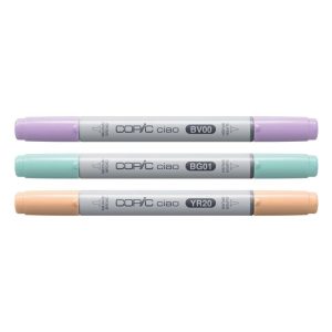 Marker Copic Ciao Pastel Palette – Set di 3 Colori - 5
