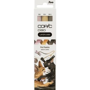 foto di Set Marker Copic Ciao Pet Palette - per illustrazioni di animali