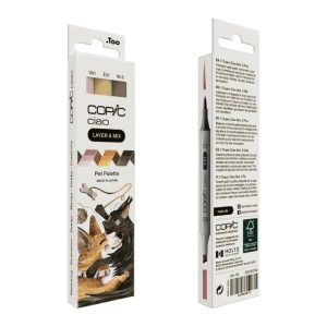 Set Marker Copic Ciao Pet Palette – per illustrazioni di animali - 3