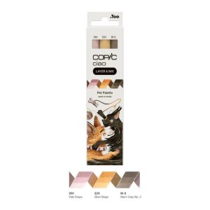 Set Marker Copic Ciao Pet Palette – per illustrazioni di animali - 4