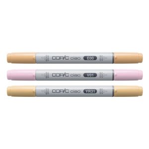 Pennarelli Copic Ciao Set, Sunset Palette, 3 colori - 4