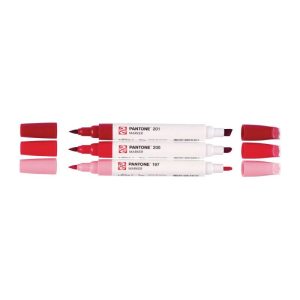 Set Royal Talens Pantone Marker – 3 Tonalità di Rosso - 1