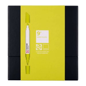 Set Royal Talens Pantone Marker, 9 Tonalità Verde Giallo - 3