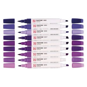 Set Royal Talens Pantone Marker, 9 Tonalità Viola - 2