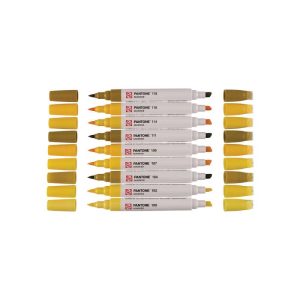 Set Royal Talens Pantone Marker, 9 Tonalità Giallo - 4