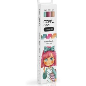Copic Ciao Marker Set Vibrant Palette, 3 Colori Vibranti - 2