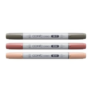 Set Marker Layer&Mix Copic Ciao Warm Palette – 3 Colori - 1