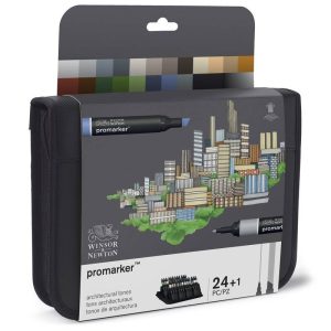 Set 24 Pennarelli ProMarker Winsor & Newton – Edizione Architettura - 5