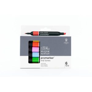 Set 6 Pennarelli Promarker Winsor & Newton – Toni Medi - 4