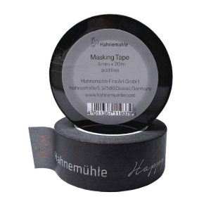 Hahnemühle – Washi Tape, Nastro per Mascheratura, Grigio, 6 mm x 20 m - 1